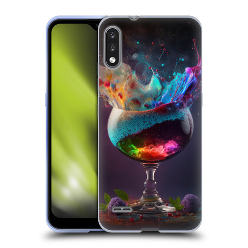 Spacescapes Cocktails Universal Magic Soft Gel Case for LG K22