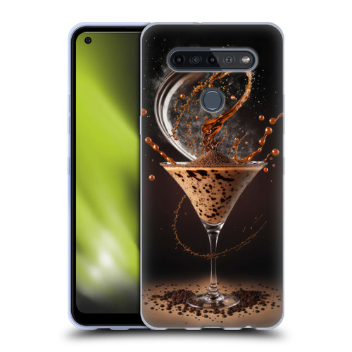 Spacescapes Cocktails Contemporary, Espresso Martini Soft Gel Case for LG K51S