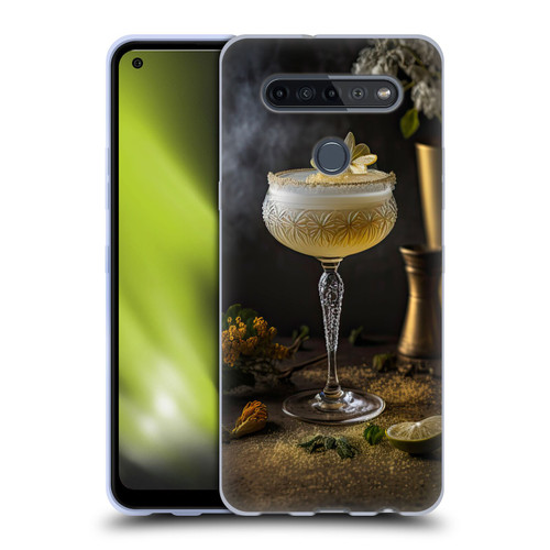 Spacescapes Cocktails Summertime, Margarita Soft Gel Case for LG K51S