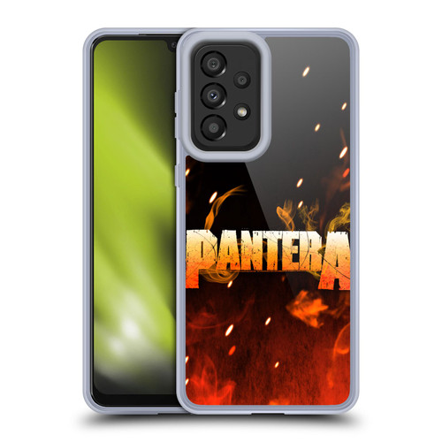 Pantera Art Fire Soft Gel Case for Samsung Galaxy A33 5G (2022)
