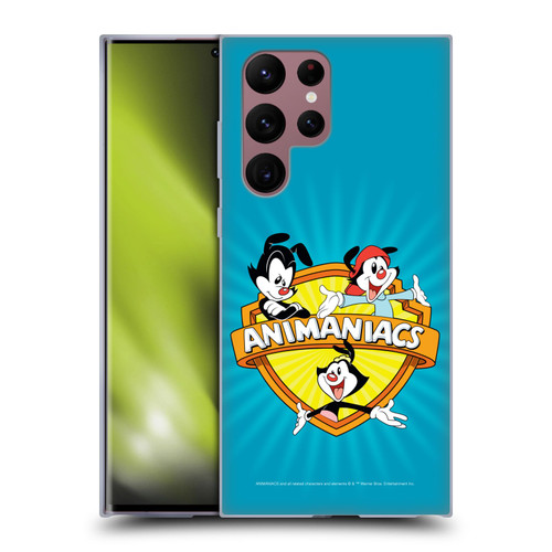 Animaniacs Graphics Logo Soft Gel Case for Samsung Galaxy S22 Ultra 5G
