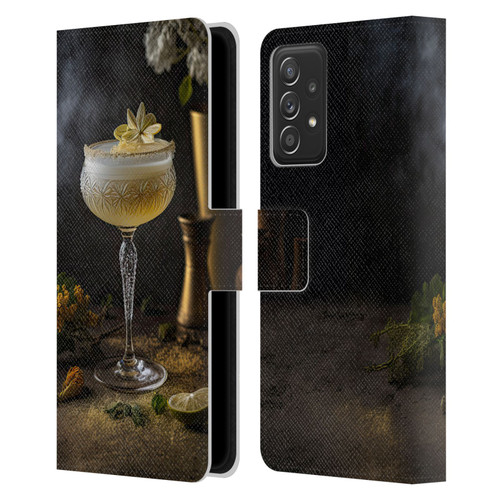 Spacescapes Cocktails Summertime, Margarita Leather Book Wallet Case Cover For Samsung Galaxy A53 5G (2022)
