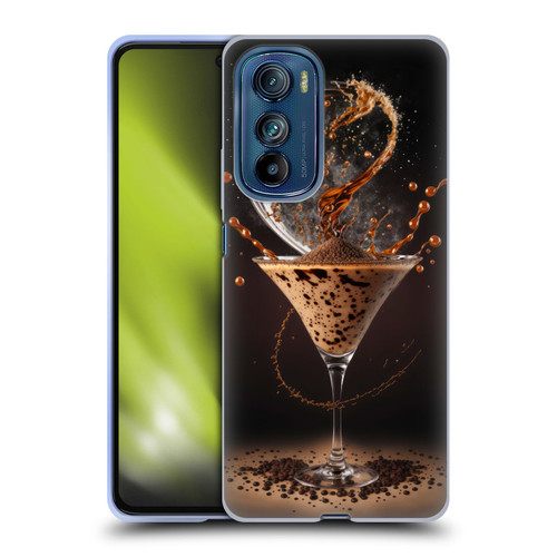 Spacescapes Cocktails Contemporary, Espresso Martini Soft Gel Case for Motorola Edge 30