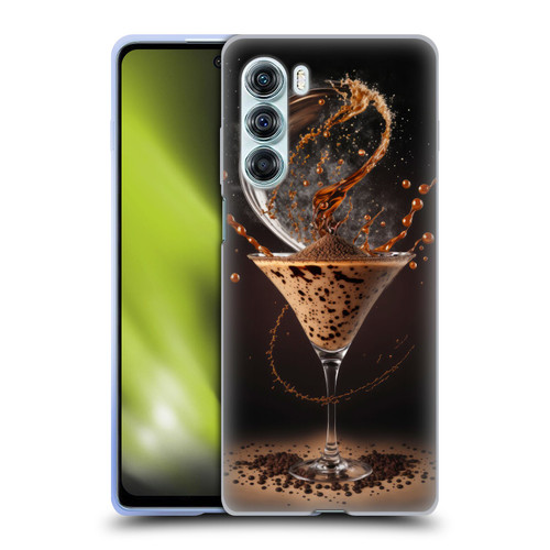 Spacescapes Cocktails Contemporary, Espresso Martini Soft Gel Case for Motorola Edge S30 / Moto G200 5G