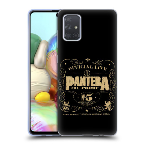 Pantera Art 101 Proof Soft Gel Case for Samsung Galaxy A71 (2019)