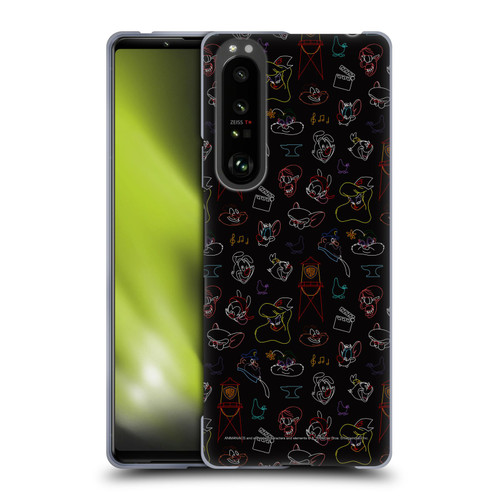 Animaniacs Graphics Pattern Soft Gel Case for Sony Xperia 1 III