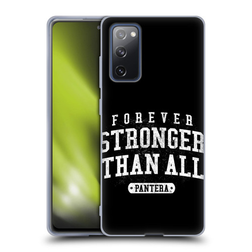 Pantera Art Stronger Than All Soft Gel Case for Samsung Galaxy S20 FE / 5G