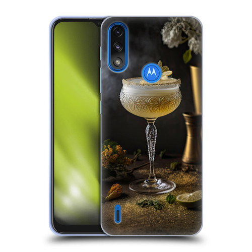 Spacescapes Cocktails Summertime, Margarita Soft Gel Case for Motorola Moto E7 Power / Moto E7i Power