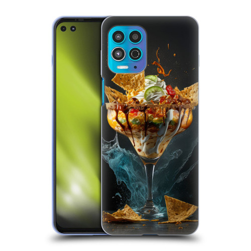Spacescapes Cocktails Nacho Martini Soft Gel Case for Motorola Moto G100