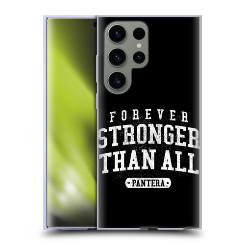 Pantera Art Stronger Than All Soft Gel Case for Samsung Galaxy S23 Ultra 5G