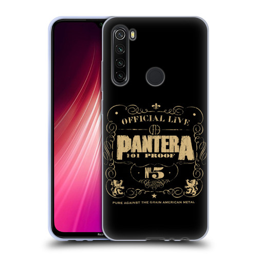 Pantera Art 101 Proof Soft Gel Case for Xiaomi Redmi Note 8T