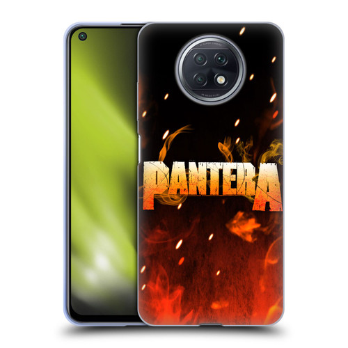Pantera Art Fire Soft Gel Case for Xiaomi Redmi Note 9T 5G
