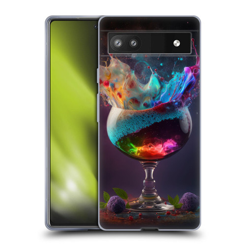 Spacescapes Cocktails Universal Magic Soft Gel Case for Google Pixel 6a