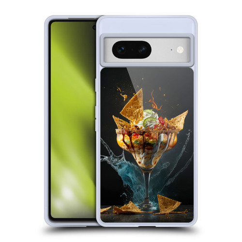 Spacescapes Cocktails Nacho Martini Soft Gel Case for Google Pixel 7