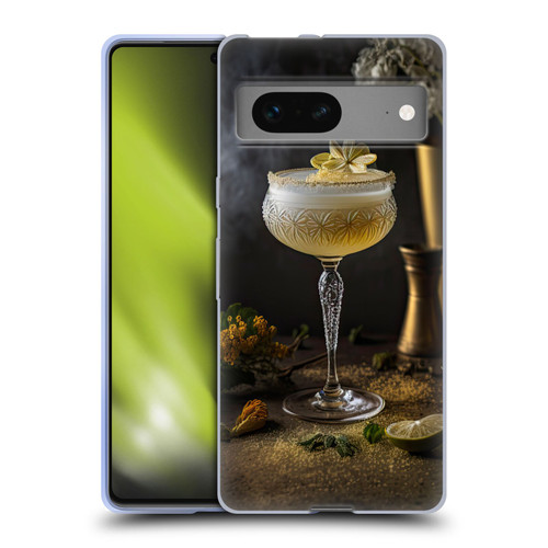 Spacescapes Cocktails Summertime, Margarita Soft Gel Case for Google Pixel 7