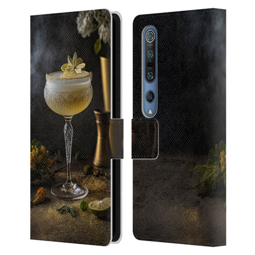 Spacescapes Cocktails Summertime, Margarita Leather Book Wallet Case Cover For Xiaomi Mi 10 5G / Mi 10 Pro 5G