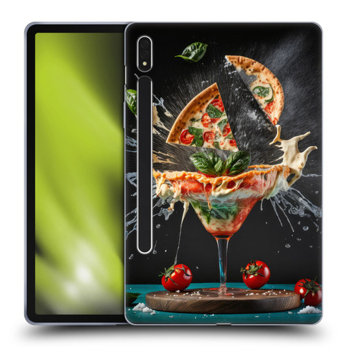 Spacescapes Cocktails Margarita Martini Blast Soft Gel Case for Samsung Galaxy Tab S8