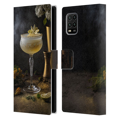 Spacescapes Cocktails Summertime, Margarita Leather Book Wallet Case Cover For Xiaomi Mi 10 Lite 5G