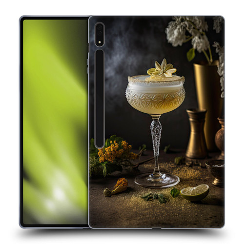 Spacescapes Cocktails Summertime, Margarita Soft Gel Case for Samsung Galaxy Tab S8 Ultra
