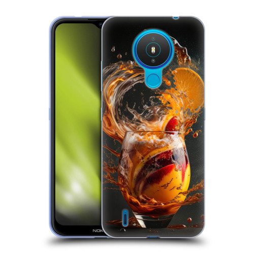 Spacescapes Cocktails Modern Twist, Hurricane Soft Gel Case for Nokia 1.4