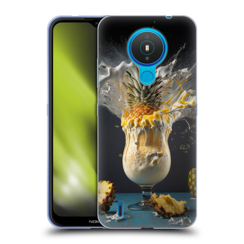 Spacescapes Cocktails Piña Colada Pop Soft Gel Case for Nokia 1.4