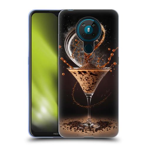 Spacescapes Cocktails Contemporary, Espresso Martini Soft Gel Case for Nokia 5.3