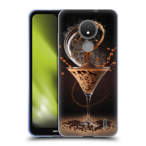 Spacescapes Cocktails Contemporary, Espresso Martini Soft Gel Case for Nokia C21