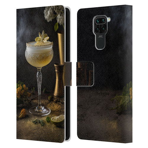 Spacescapes Cocktails Summertime, Margarita Leather Book Wallet Case Cover For Xiaomi Redmi Note 9 / Redmi 10X 4G