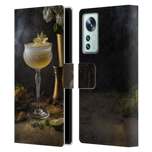 Spacescapes Cocktails Summertime, Margarita Leather Book Wallet Case Cover For Xiaomi 12