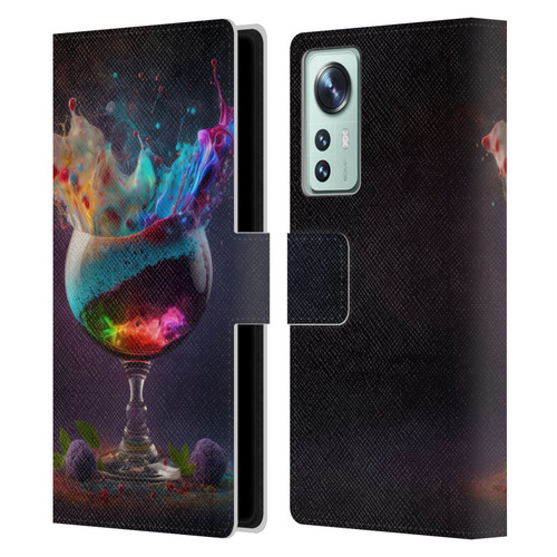 Spacescapes Cocktails Universal Magic Leather Book Wallet Case Cover For Xiaomi 12