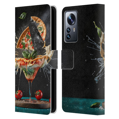 Spacescapes Cocktails Margarita Martini Blast Leather Book Wallet Case Cover For Xiaomi 12 Pro