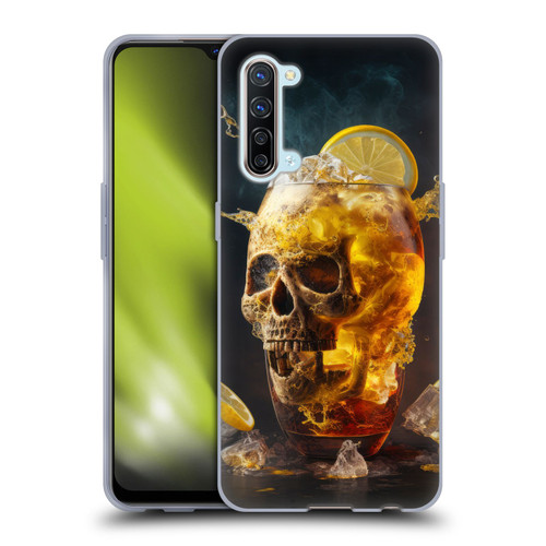 Spacescapes Cocktails Long Island Ice Tea Soft Gel Case for OPPO Find X2 Lite 5G