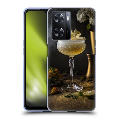 Spacescapes Cocktails Summertime, Margarita Soft Gel Case for OPPO A57s