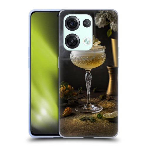 Spacescapes Cocktails Summertime, Margarita Soft Gel Case for OPPO Reno8 Pro