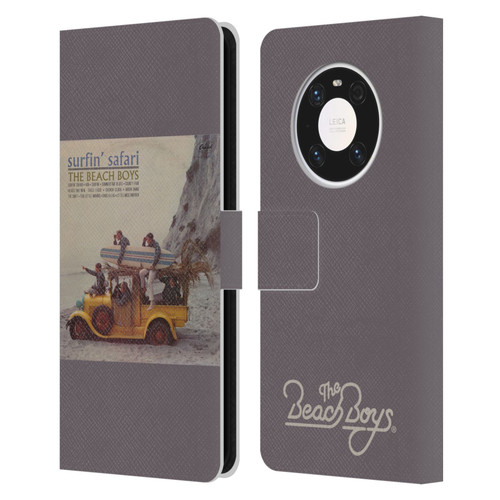 The Beach Boys Album Cover Art Surfin Safari Leather Book Wallet Case Cover For Huawei Mate 40 Pro 5G