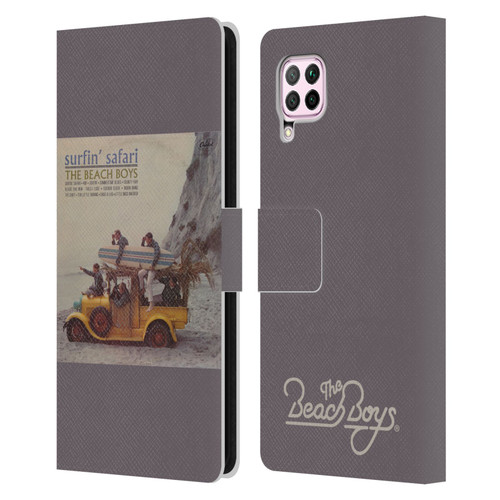 The Beach Boys Album Cover Art Surfin Safari Leather Book Wallet Case Cover For Huawei Nova 6 SE / P40 Lite