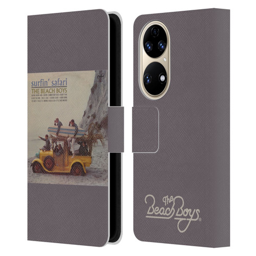 The Beach Boys Album Cover Art Surfin Safari Leather Book Wallet Case Cover For Huawei P50