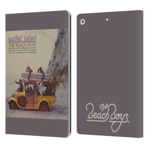 The Beach Boys Album Cover Art Surfin Safari Leather Book Wallet Case Cover For Apple iPad 10.2 2019/2020/2021