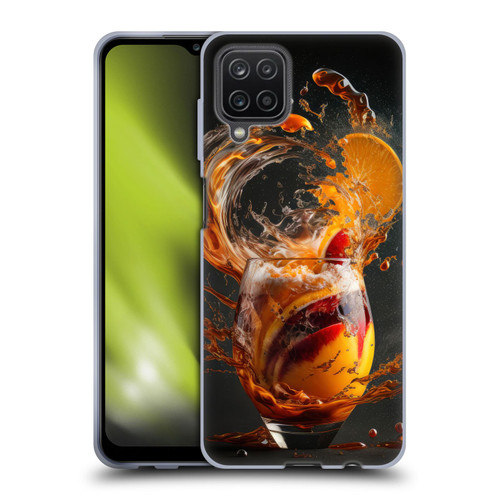 Spacescapes Cocktails Modern Twist, Hurricane Soft Gel Case for Samsung Galaxy A12 (2020)
