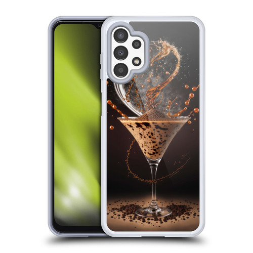 Spacescapes Cocktails Contemporary, Espresso Martini Soft Gel Case for Samsung Galaxy A13 (2022)