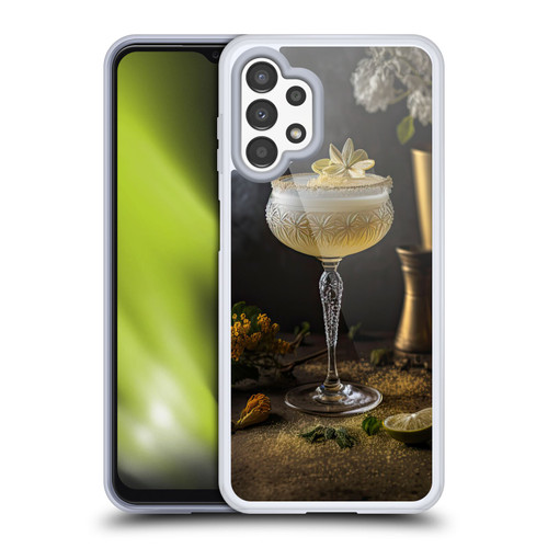 Spacescapes Cocktails Summertime, Margarita Soft Gel Case for Samsung Galaxy A13 (2022)