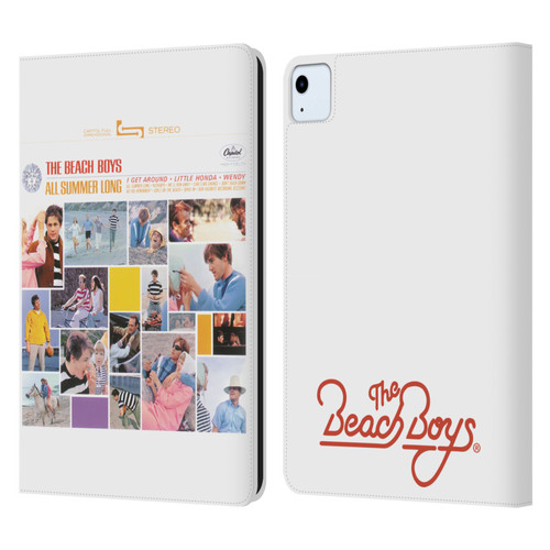The Beach Boys Album Cover Art All Summer Long Leather Book Wallet Case Cover For Apple iPad Air 2020 / 2022