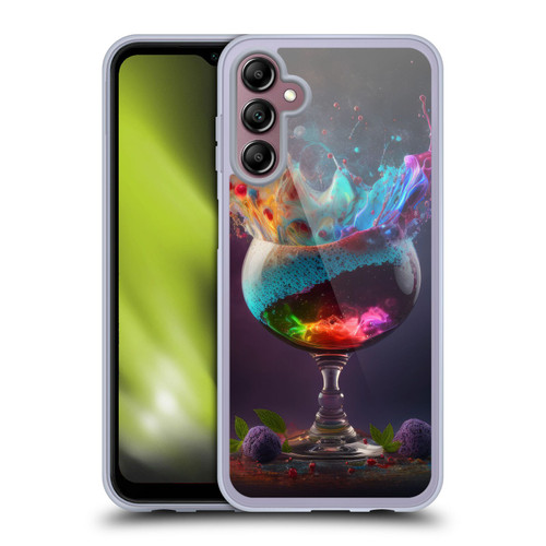 Spacescapes Cocktails Universal Magic Soft Gel Case for Samsung Galaxy A14 5G