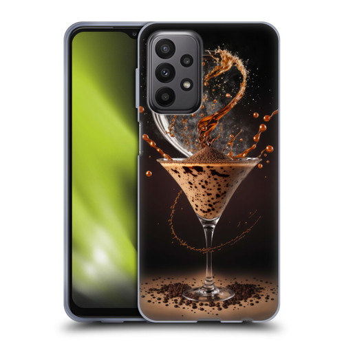 Spacescapes Cocktails Contemporary, Espresso Martini Soft Gel Case for Samsung Galaxy A23 / 5G (2022)