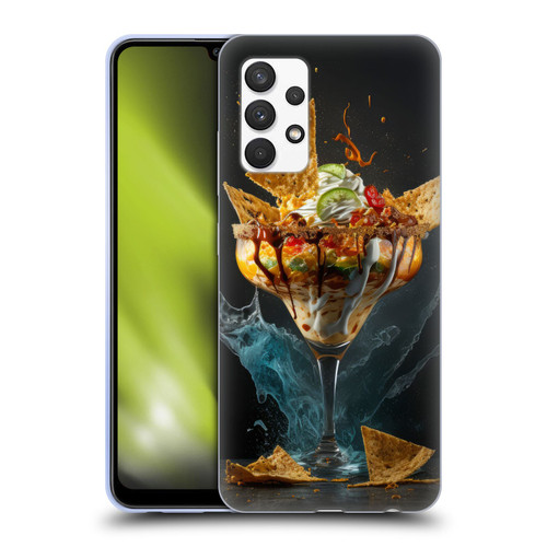 Spacescapes Cocktails Nacho Martini Soft Gel Case for Samsung Galaxy A32 (2021)