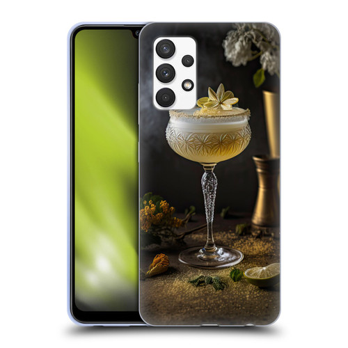 Spacescapes Cocktails Summertime, Margarita Soft Gel Case for Samsung Galaxy A32 (2021)