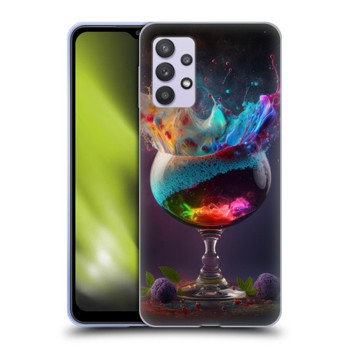 Spacescapes Cocktails Universal Magic Soft Gel Case for Samsung Galaxy A32 5G / M32 5G (2021)