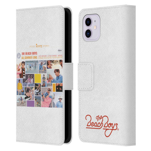 The Beach Boys Album Cover Art All Summer Long Leather Book Wallet Case Cover For Apple iPhone 11