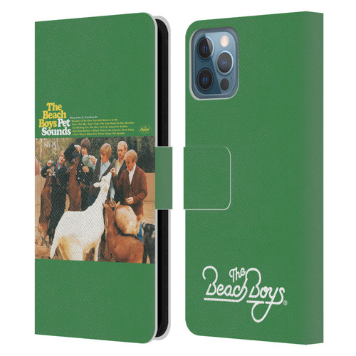 The Beach Boys Album Cover Art Pet Sounds Leather Book Wallet Case Cover For Apple iPhone 12 / iPhone 12 Pro