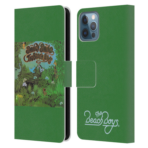 The Beach Boys Album Cover Art Smiley Smile Leather Book Wallet Case Cover For Apple iPhone 12 / iPhone 12 Pro